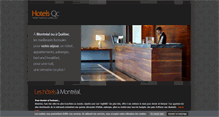 Desktop Screenshot of hotels-qc.com
